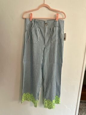 Maeve by Anthropologie The Colette Stripe Pants Size 12